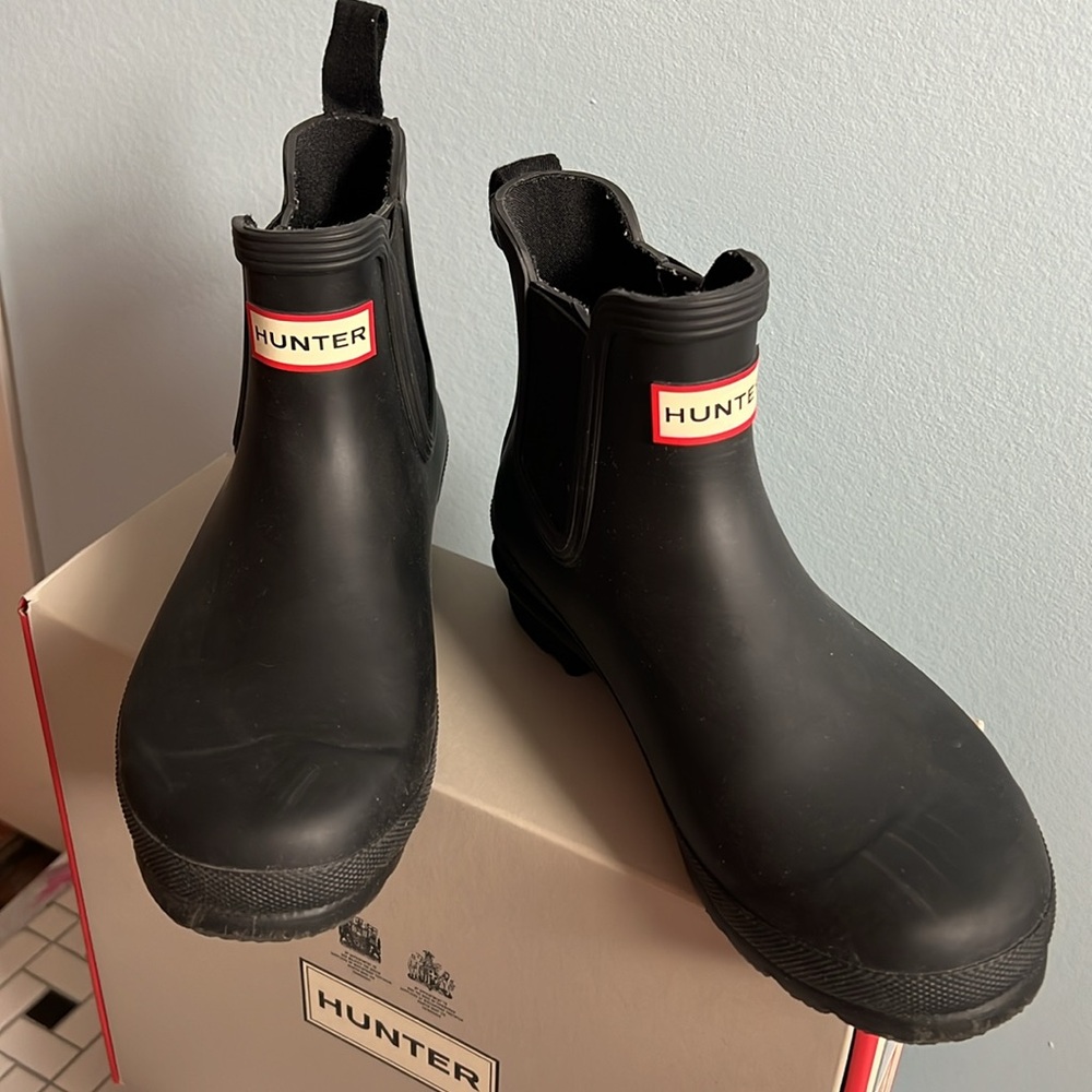 Hunter Chelsea Rain Bootie 7 - Picture 2 of 7